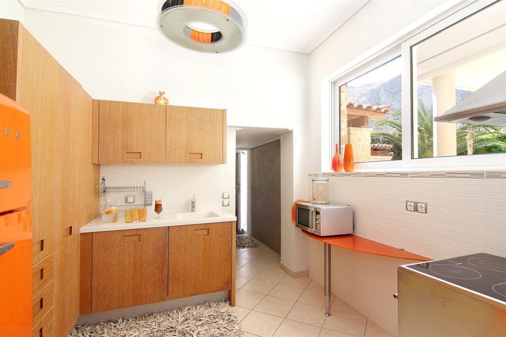 Luxury Villa Sea Melody Palaiá Fókaia Buitenkant foto
