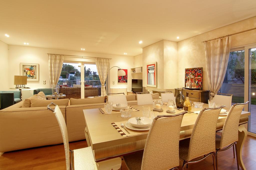 Luxury Villa Sea Melody Palaiá Fókaia Buitenkant foto