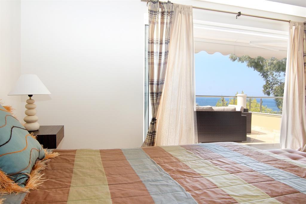 Luxury Villa Sea Melody Palaiá Fókaia Buitenkant foto