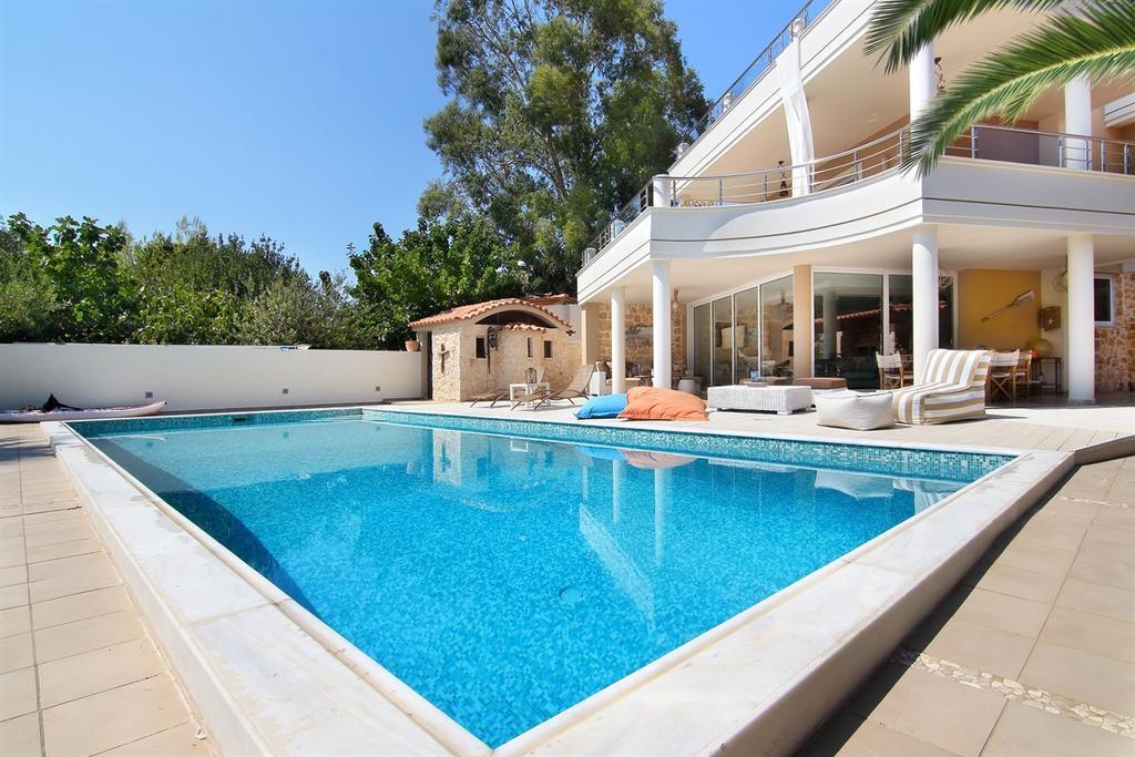 Luxury Villa Sea Melody Palaiá Fókaia Buitenkant foto