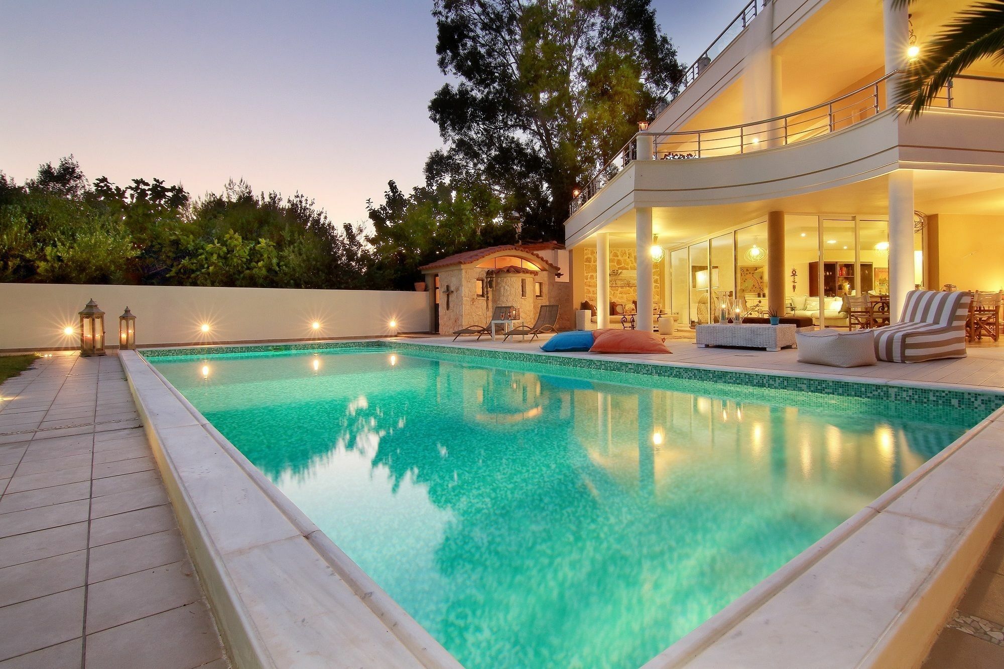 Luxury Villa Sea Melody Palaiá Fókaia Buitenkant foto